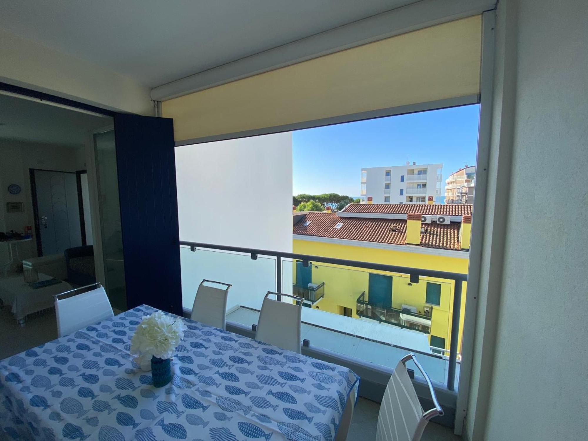 Attico Onda Blu Vista Mare - Acqua - A 150mt Dalla *